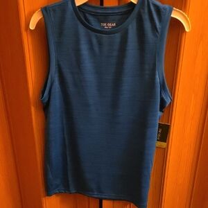 Boys Tek Gear Blue Muscle Tee Performance Top